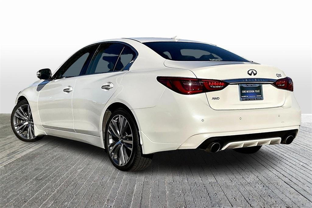 used 2021 INFINITI Q50 car, priced at $29,355