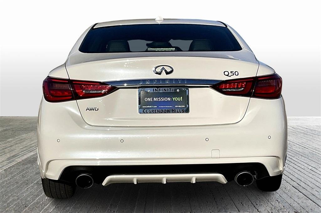 used 2021 INFINITI Q50 car, priced at $29,355