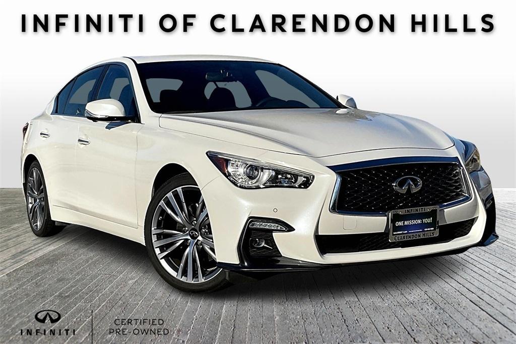 used 2021 INFINITI Q50 car, priced at $29,355