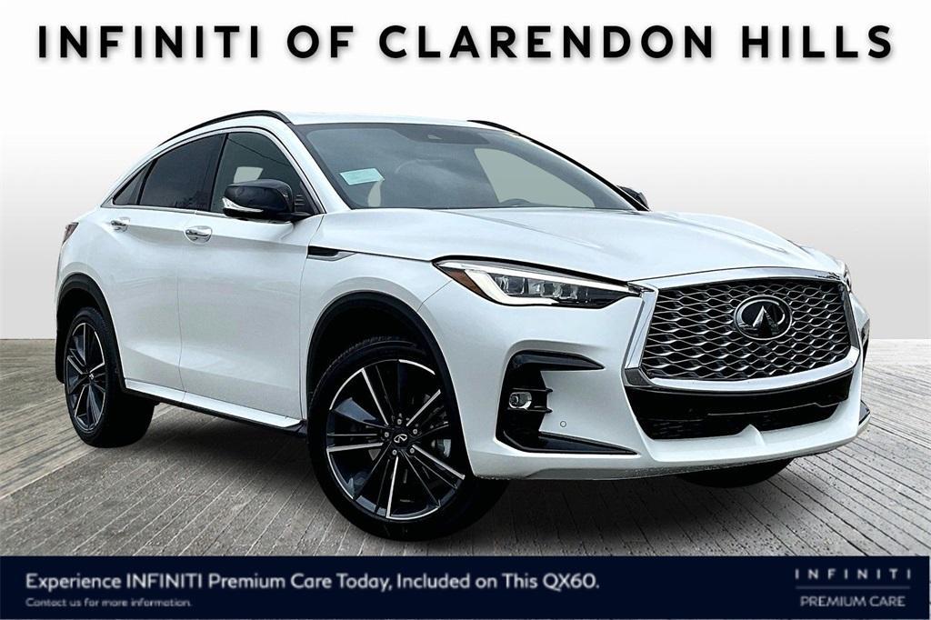 new 2025 INFINITI QX55 car, priced at $56,117