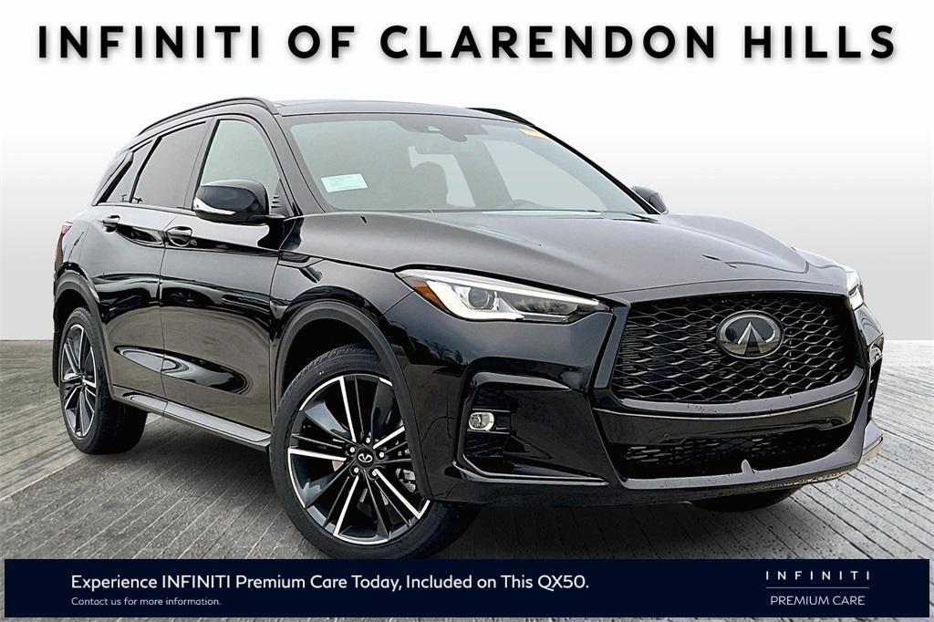 new 2025 INFINITI QX50 car, priced at $51,457