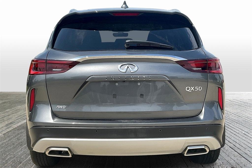 new 2025 INFINITI QX50 car, priced at $45,138