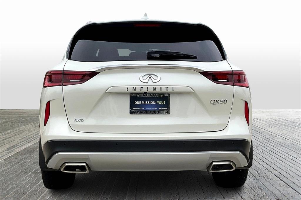 used 2022 INFINITI QX50 car, priced at $33,939