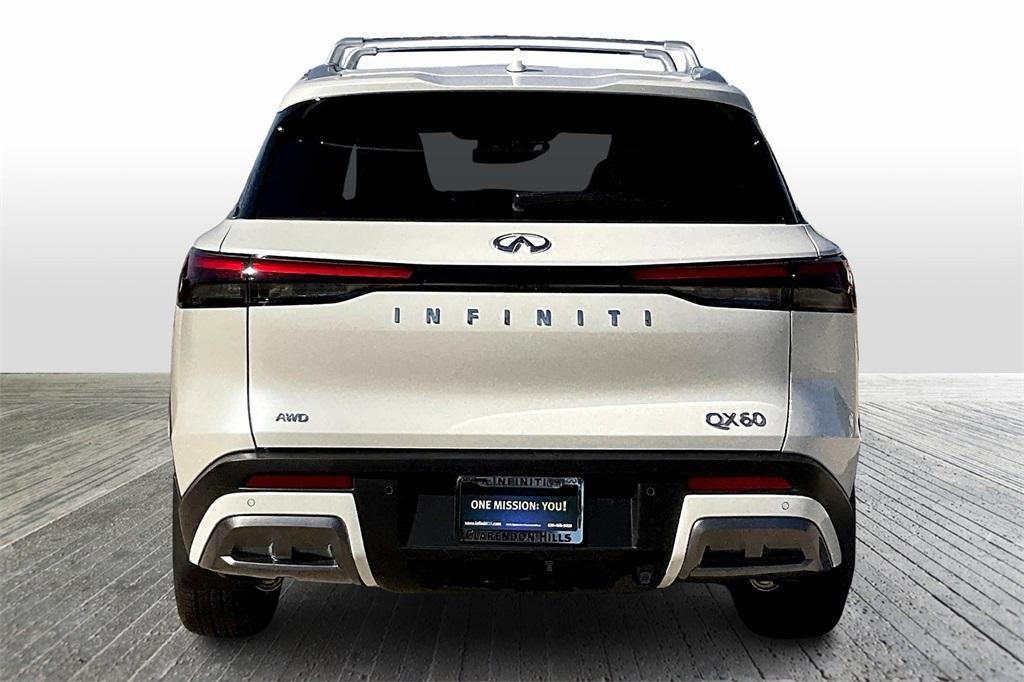 new 2025 INFINITI QX60 car, priced at $63,412