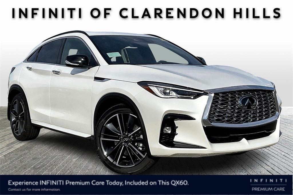 new 2025 INFINITI QX55 car, priced at $51,190