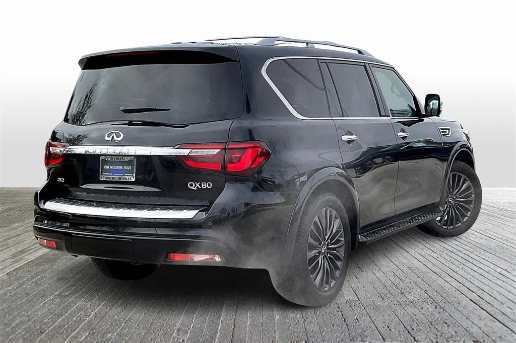 used 2024 INFINITI QX80 car, priced at $65,680