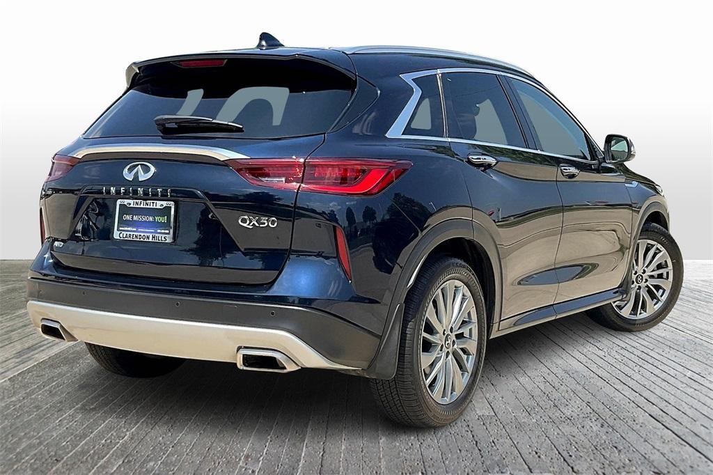 used 2025 INFINITI QX50 car, priced at $38,401