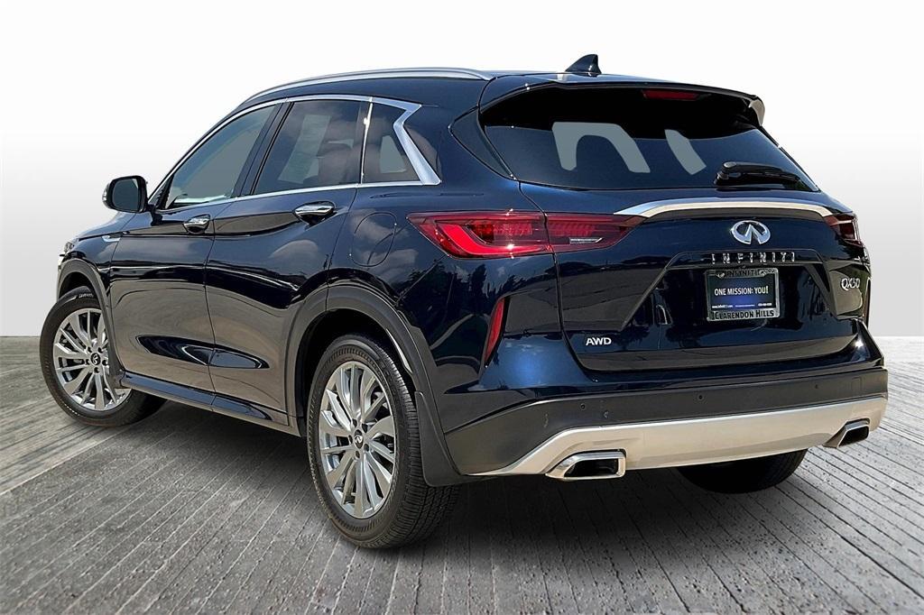 used 2025 INFINITI QX50 car, priced at $38,401