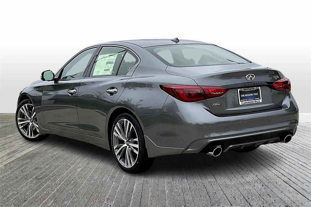 new 2024 INFINITI Q50 car, priced at $51,525