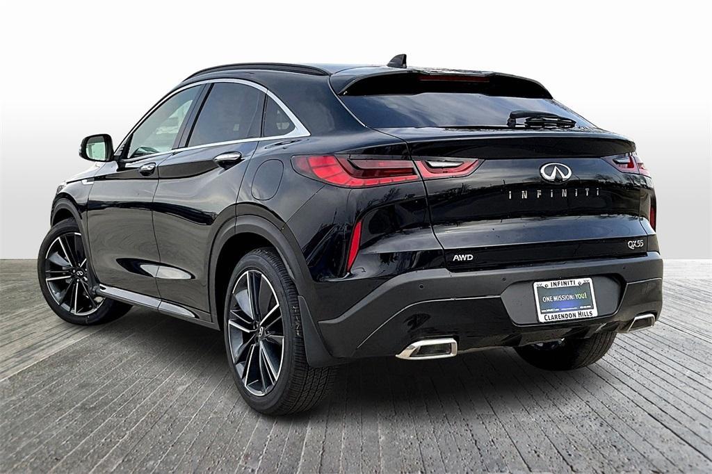 new 2025 INFINITI QX55 car, priced at $54,953
