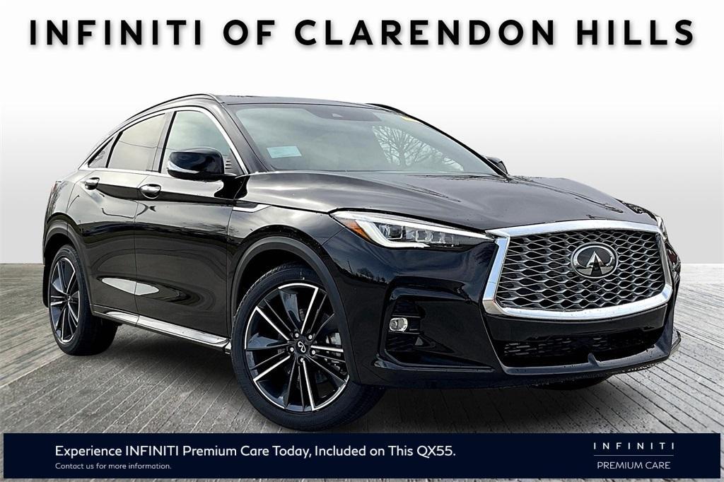 new 2025 INFINITI QX55 car, priced at $54,953