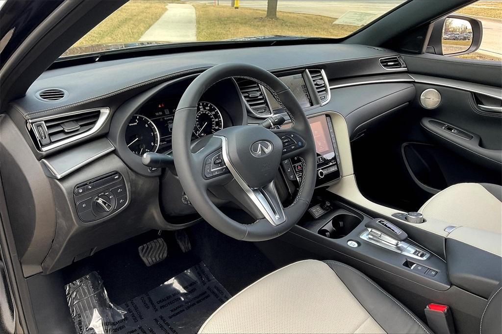 new 2025 INFINITI QX55 car, priced at $54,953