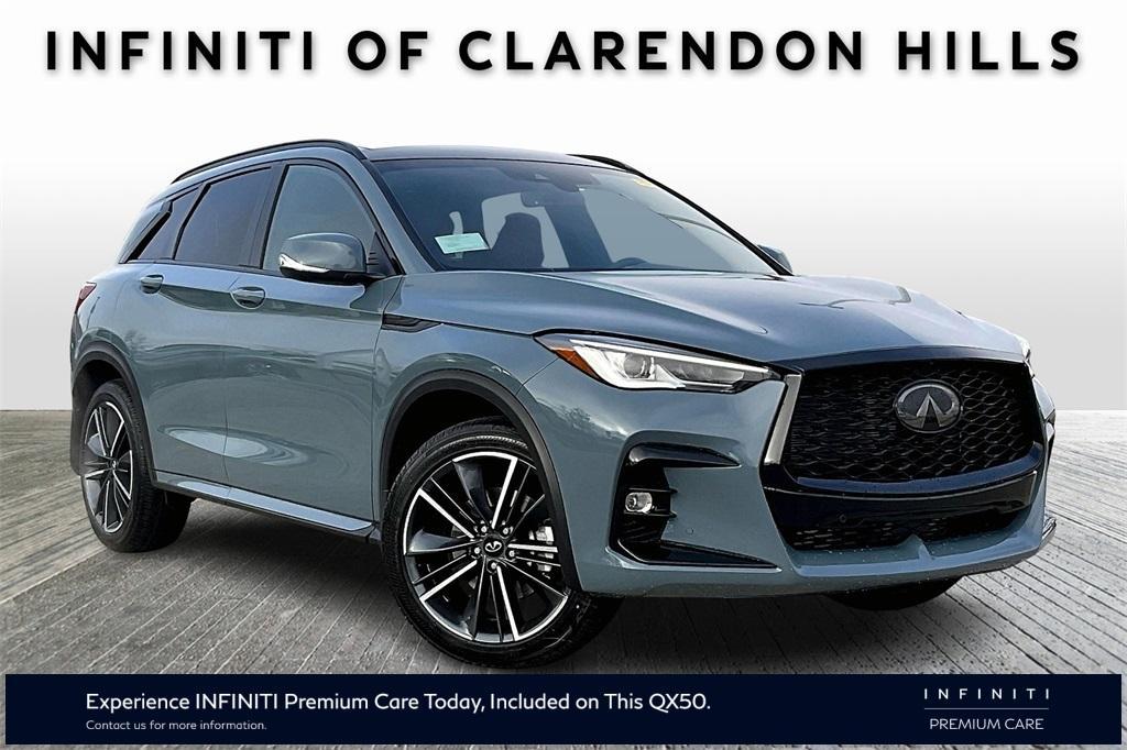 new 2025 INFINITI QX50 car, priced at $52,125