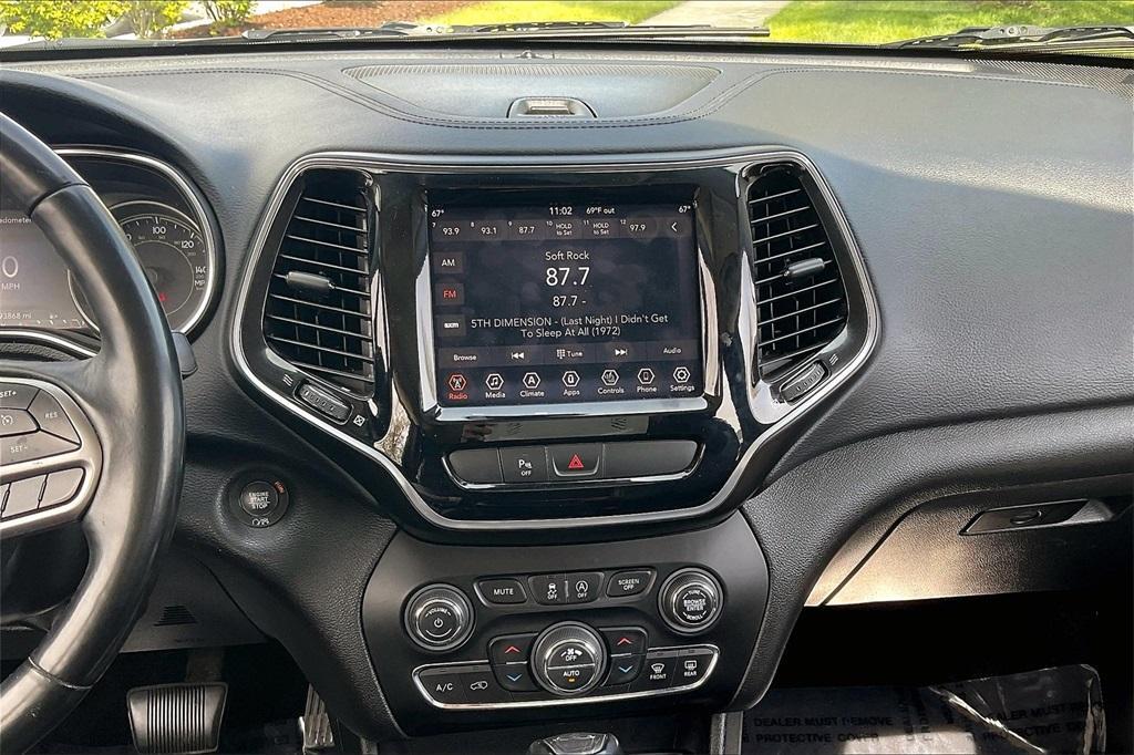 used 2019 Jeep Cherokee car, priced at $16,885