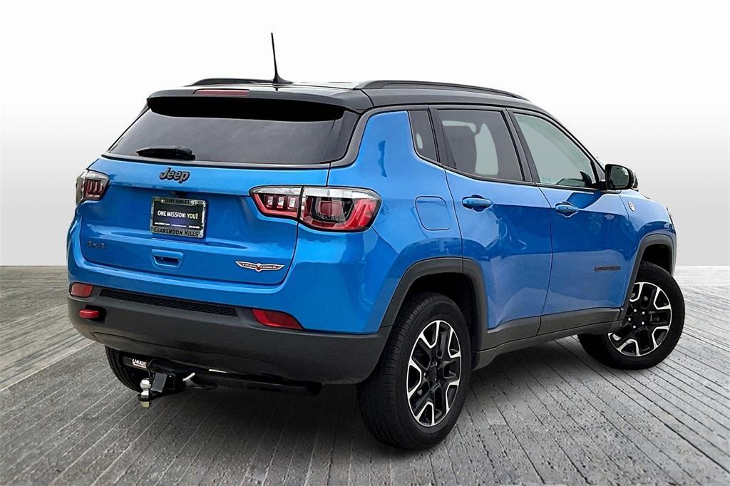 used 2020 Jeep Compass car, priced at $21,499