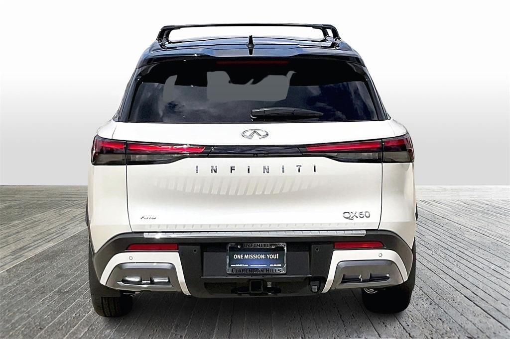 new 2025 INFINITI QX60 car, priced at $67,499