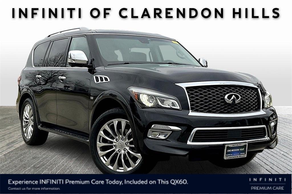 used 2017 INFINITI QX80 car, priced at $25,916