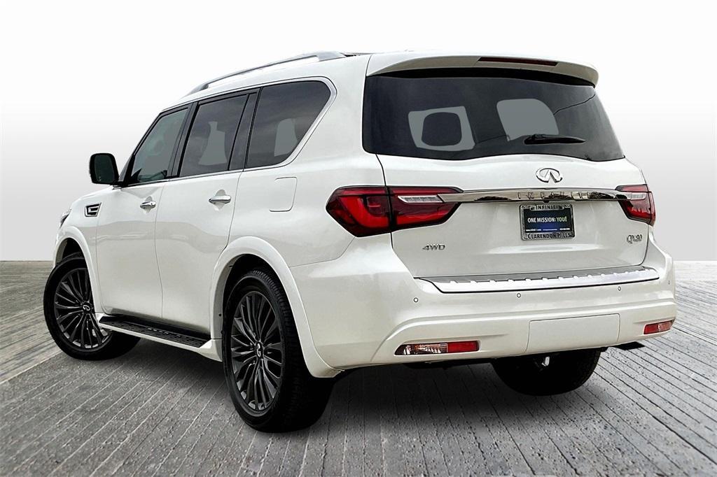 used 2024 INFINITI QX80 car, priced at $61,802