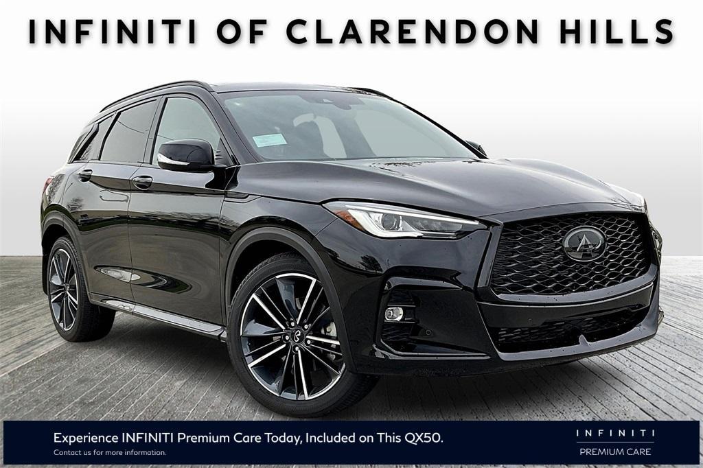 new 2025 INFINITI QX50 car, priced at $51,658