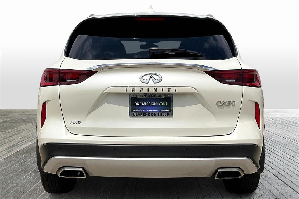 used 2022 INFINITI QX50 car, priced at $32,891