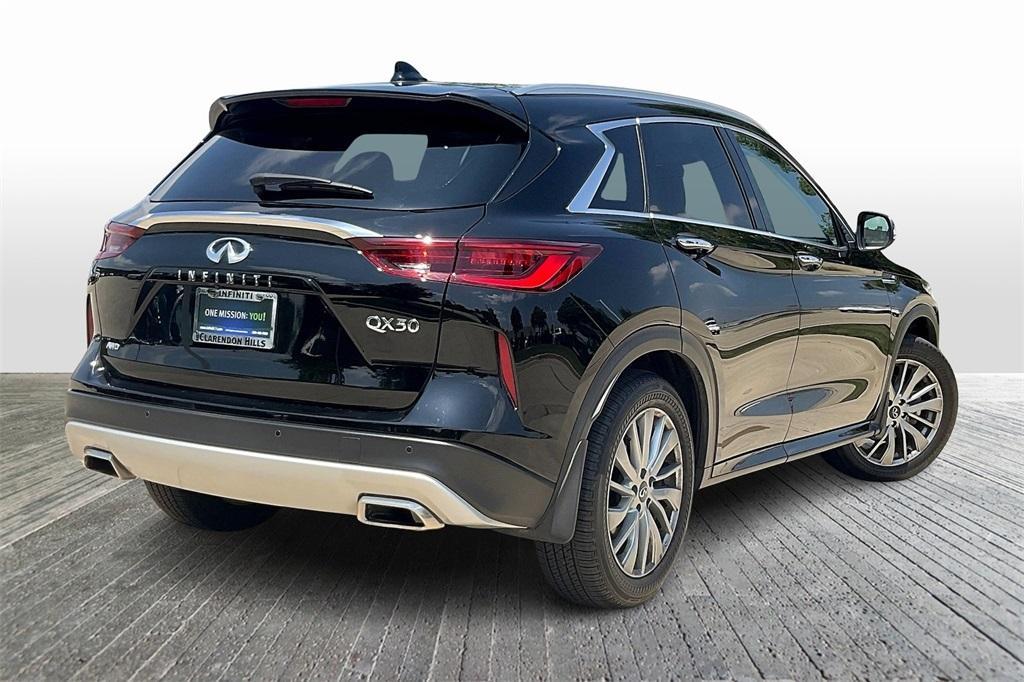 used 2025 INFINITI QX50 car, priced at $39,634