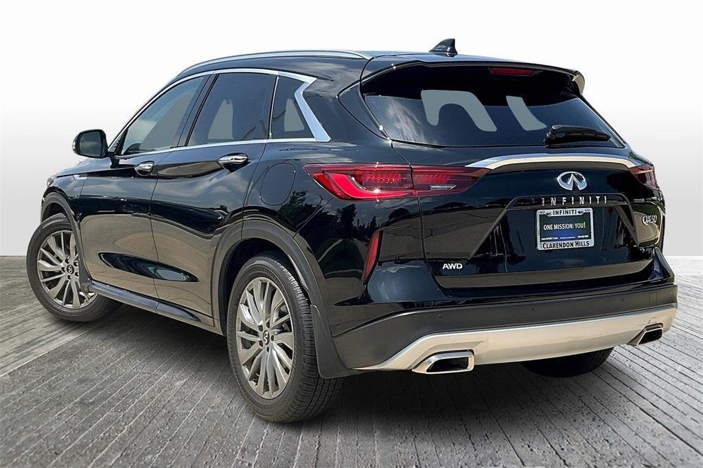 used 2025 INFINITI QX50 car, priced at $39,634