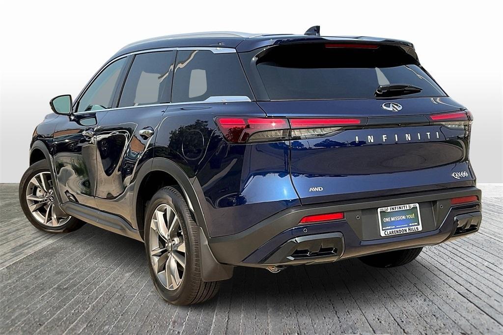 new 2025 INFINITI QX60 car, priced at $57,437