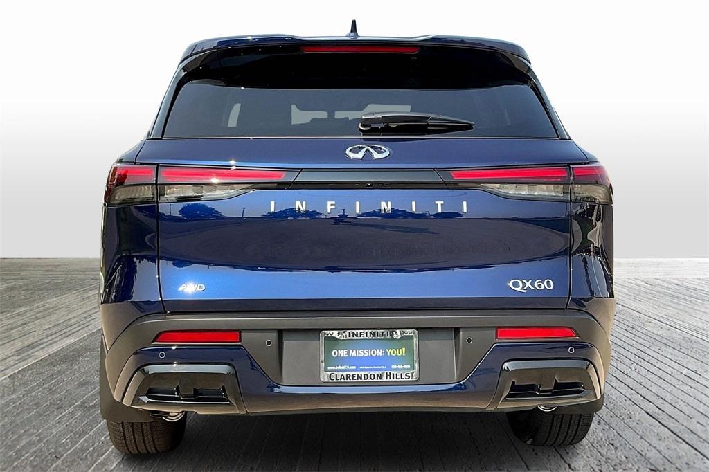 new 2025 INFINITI QX60 car, priced at $57,437