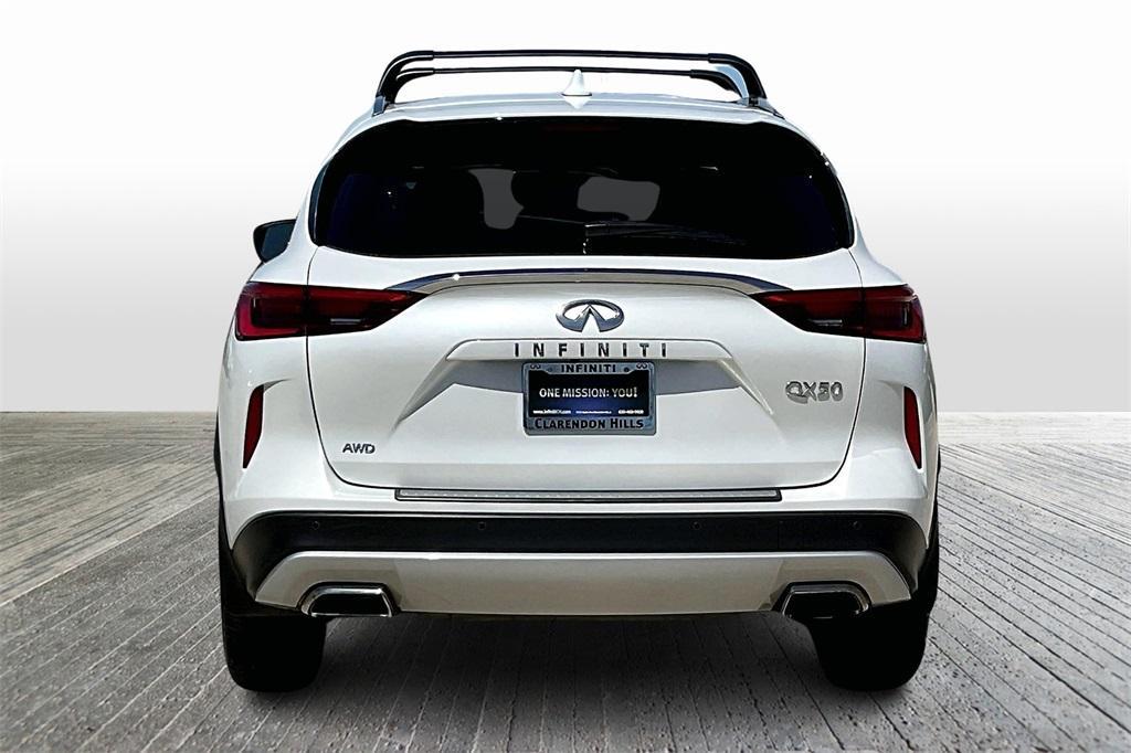 used 2023 INFINITI QX50 car, priced at $43,903