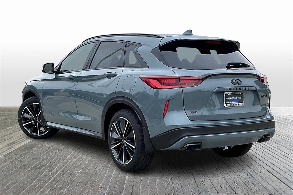 new 2025 INFINITI QX50 car, priced at $52,125