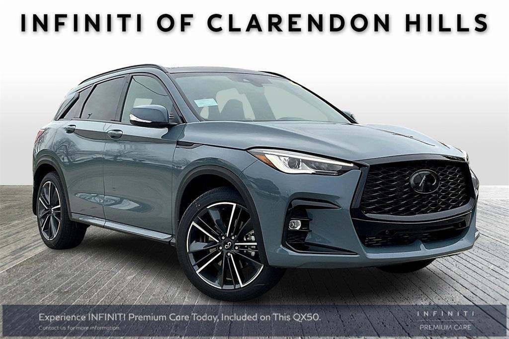 new 2025 INFINITI QX50 car, priced at $52,176