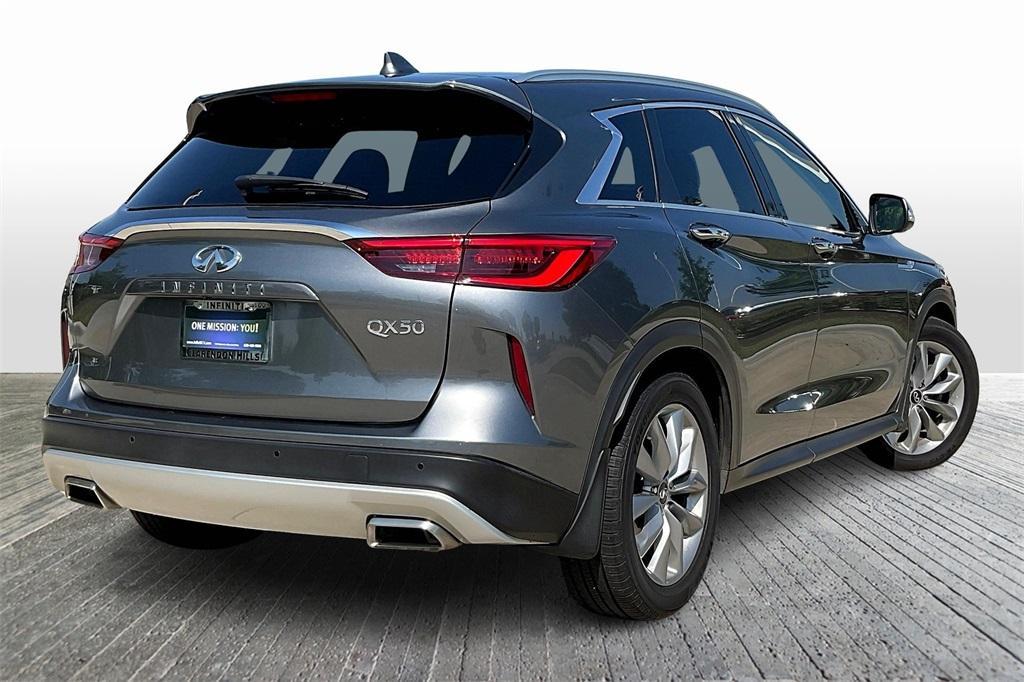 used 2020 INFINITI QX50 car, priced at $26,924