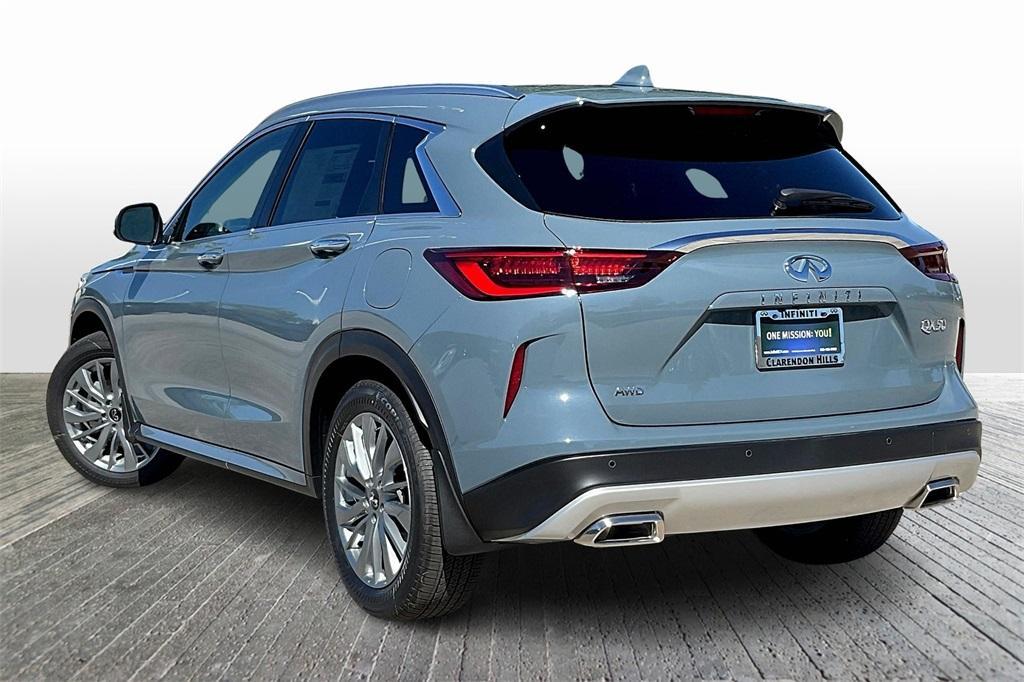 new 2025 INFINITI QX50 car, priced at $46,822