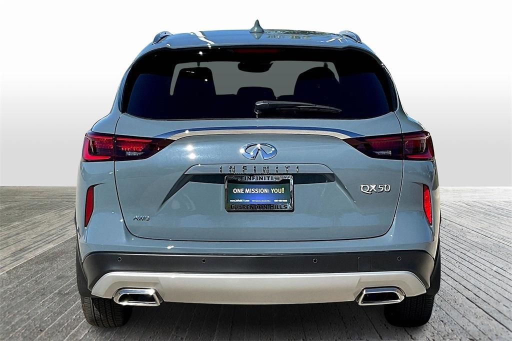 new 2025 INFINITI QX50 car, priced at $46,822