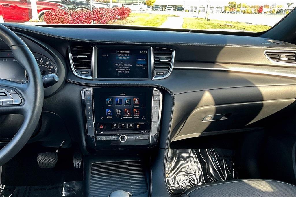 used 2022 INFINITI QX50 car, priced at $27,535