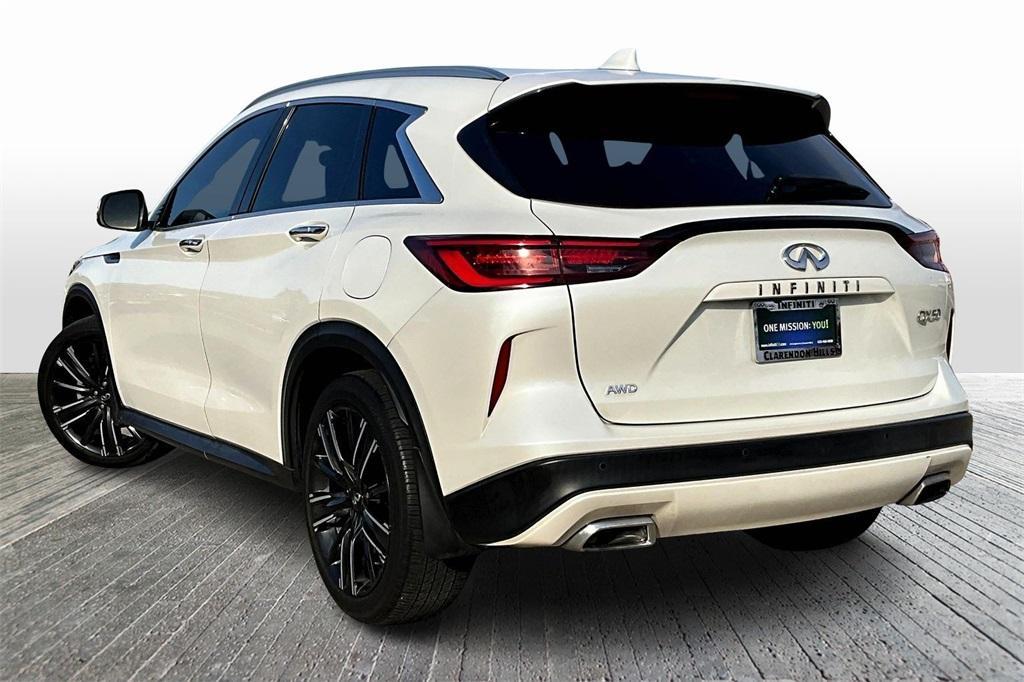 used 2022 INFINITI QX50 car, priced at $27,535