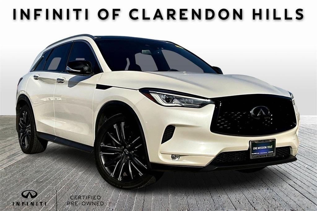used 2022 INFINITI QX50 car, priced at $27,535