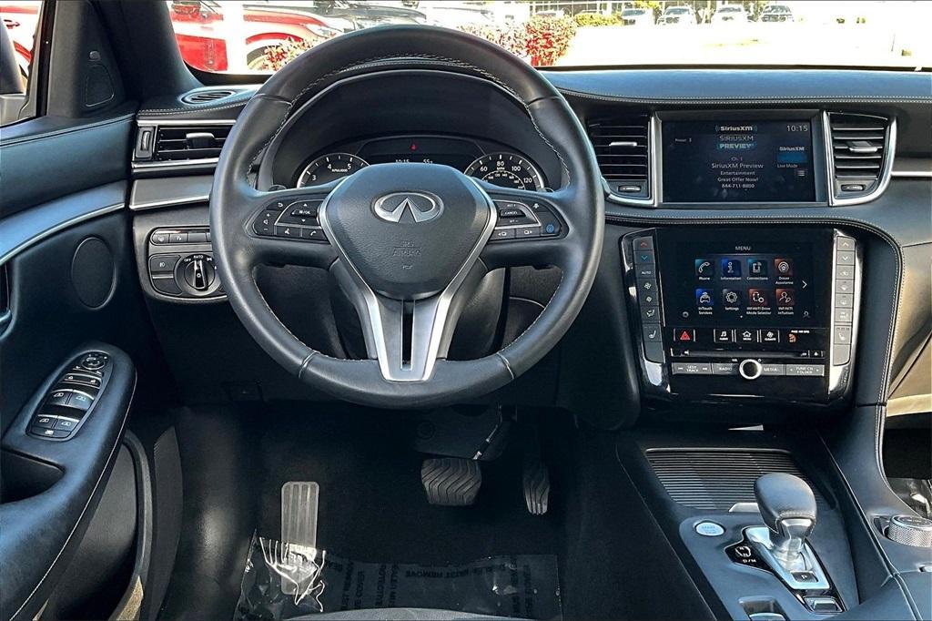 used 2022 INFINITI QX50 car, priced at $27,535