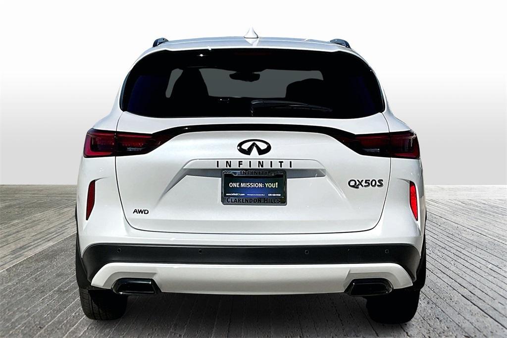 new 2025 INFINITI QX50 car, priced at $52,372