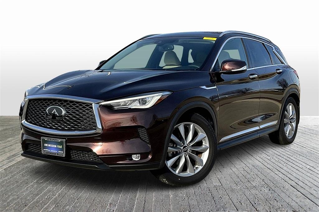 used 2021 INFINITI QX50 car, priced at $28,415