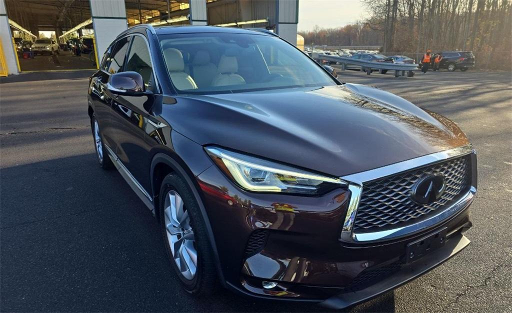 used 2021 INFINITI QX50 car, priced at $27,995