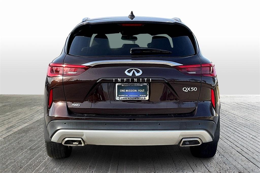 used 2021 INFINITI QX50 car, priced at $28,415