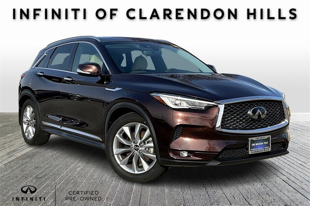 used 2021 INFINITI QX50 car, priced at $28,415