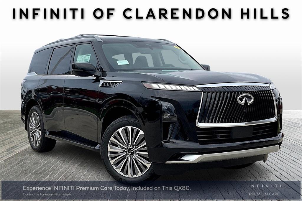 new 2025 INFINITI QX80 car, priced at $100,370