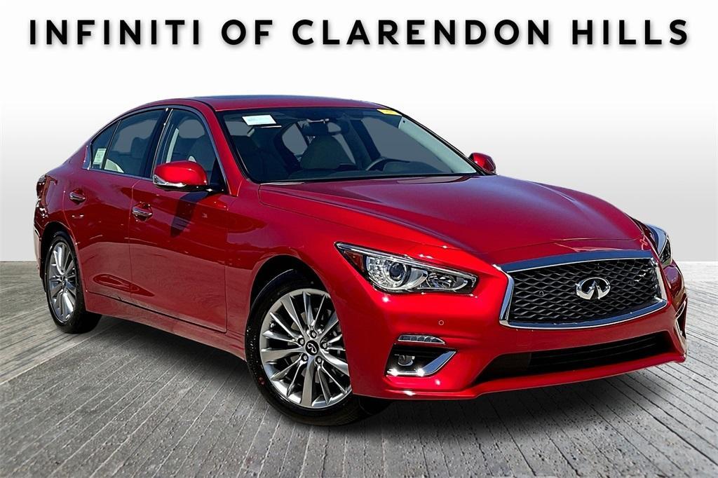 new 2024 INFINITI Q50 car, priced at $45,722