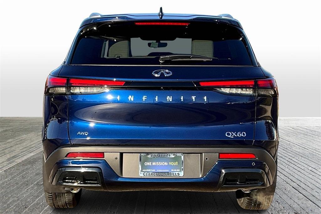 new 2025 INFINITI QX60 car, priced at $58,679