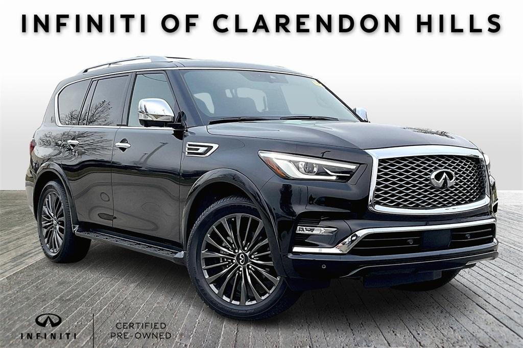 used 2023 INFINITI QX80 car, priced at $58,522