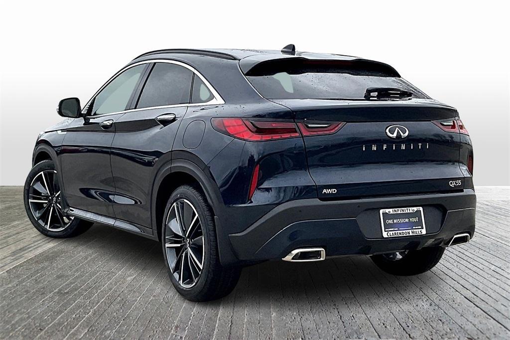 new 2024 INFINITI QX55 car, priced at $58,157