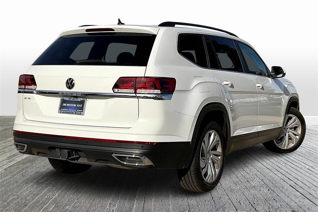 used 2022 Volkswagen Atlas car, priced at $30,669