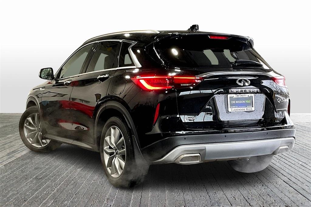 used 2021 INFINITI QX50 car, priced at $26,583